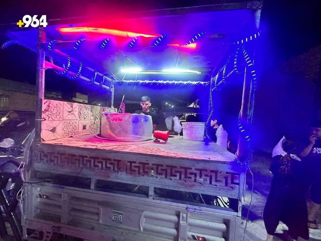 تباع حارّة ليلاً.. أطفال مدينة الصدر يفضّلون “شعر البنات” من عربة مصطفى