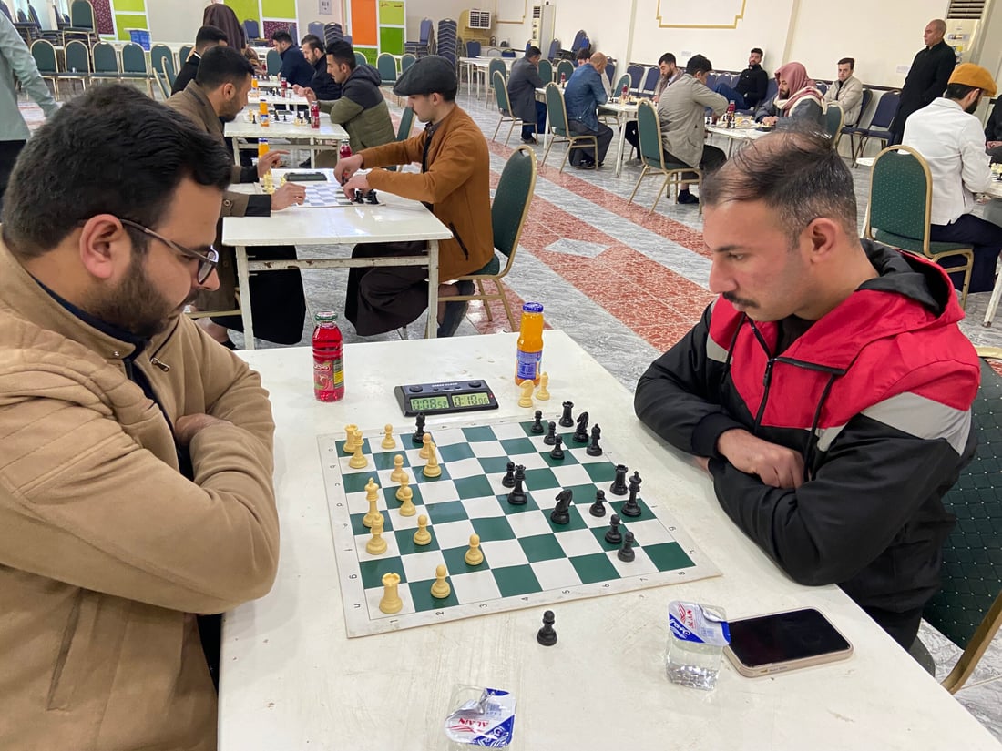 صور: “كِش ملك” في الضّلوعية.. أول بطولة شطرنج بمشاركة 20 لاعباً
