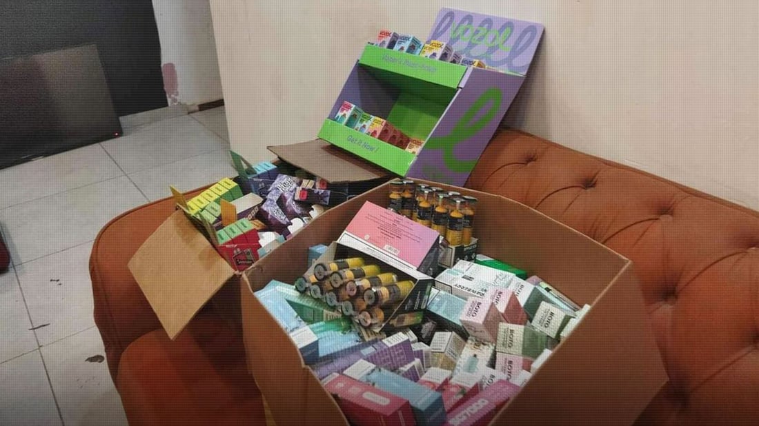 Erbil launches first crackdown on vapes and e-cigarettes