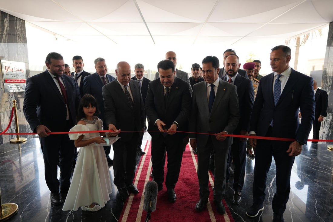 السوداني يفتتح فندق رامادا بلازا السياحي في الموصل