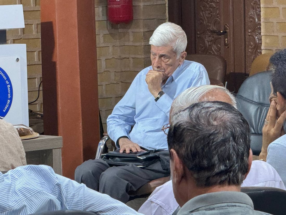 صور: مؤلف الروائع العراقية حضر في البصرة.. “يا حريمة” كتبها ابن “الرادود الحسيني”