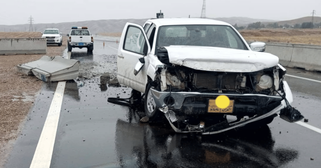 Five injured in car crash on Kalar-Darbandikhan road