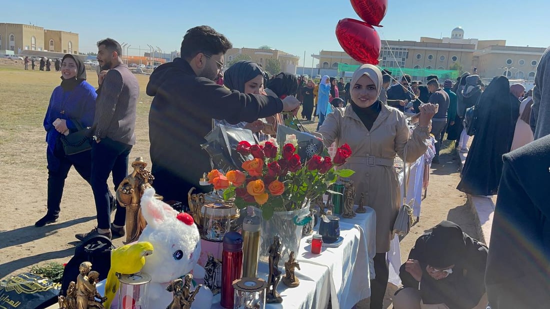 بالفيديو: بازارات في جامعة الكوفة و3 آلاف طالب في يوم التسامح العالمي