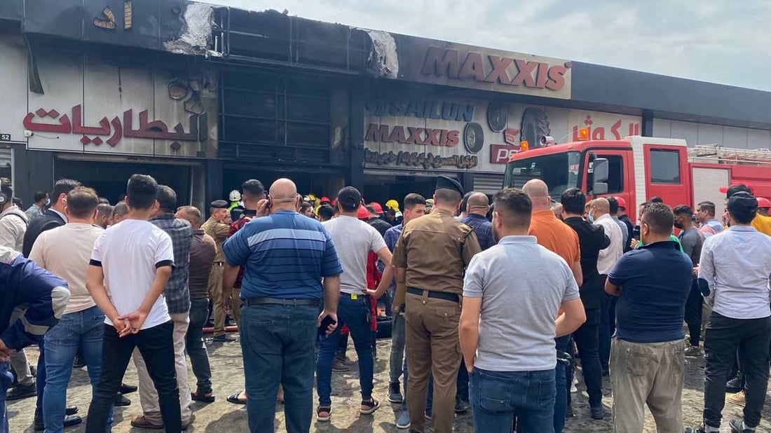 ئاگره‌كه‌ی كه‌ركوك كۆنتڕۆڵ كرا