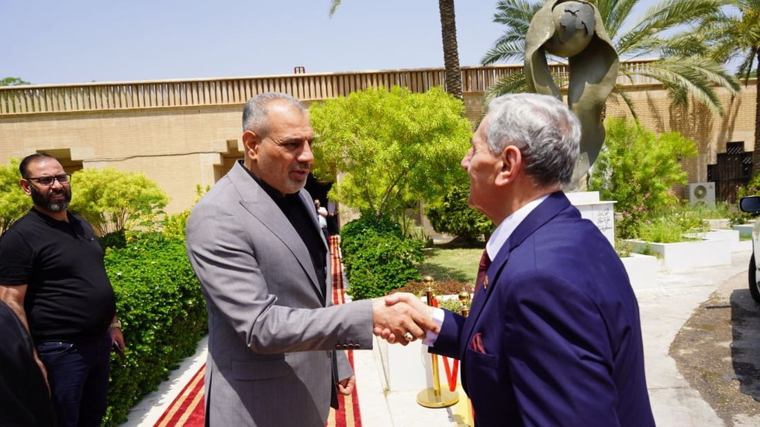 صور: عدنان فيحان يفكر بصناعة التعدين الصربية واستضاف في بابل سفير بلغراد
