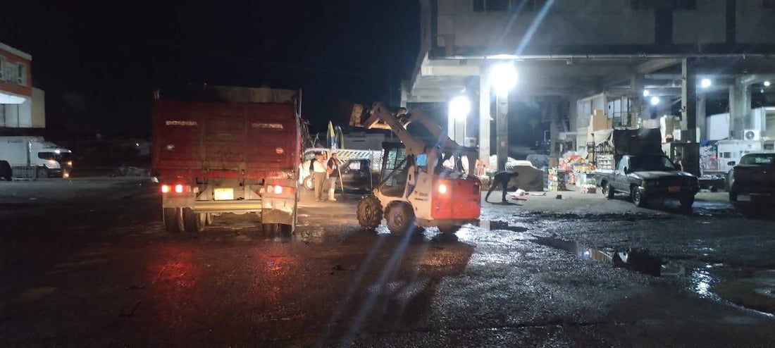 وەک نەریتی هەفتانە عەلوەی هەولێر پوخت و خاوێن شۆردرا