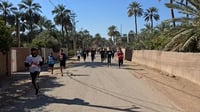 فيديو: 400 طالب يركضون على ضفاف دجلة في ماراثون ربيع الصو...
