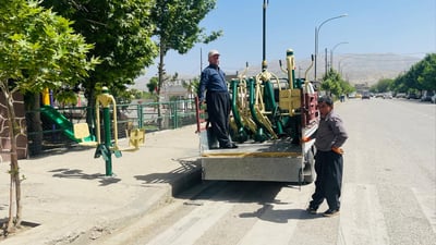 لە باخچەکانی پێنجوێن یاری وەرزشی دانرا