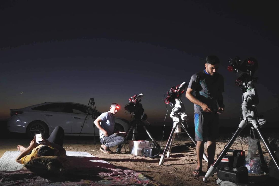 مخيم فلكي في واسط يرصد احتراق النيازك ووكالة ناسا تنشر إبداعات العراقيين (صور)