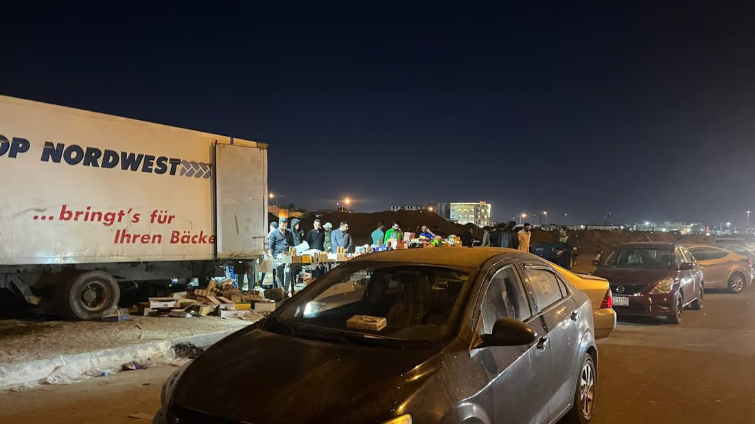 Mobile market thrives offering affordable variety of goods in Basra