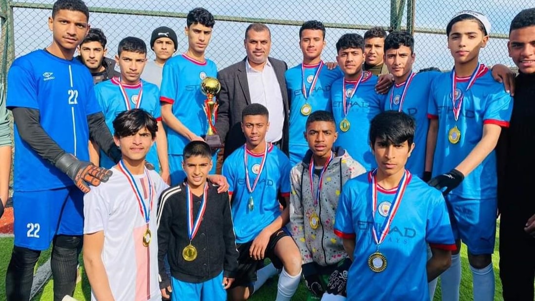 فريق المتوسطة أقوى من الإعدادية في ربيعة.. فاز بالبطولة وقائد الشرطة حضر النهائي