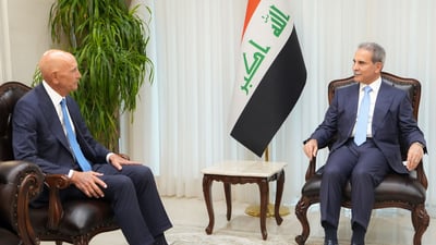 فائق زيدان يستقبل مبعوث ترامب: تطوير العلاقات في القانون والقضاء