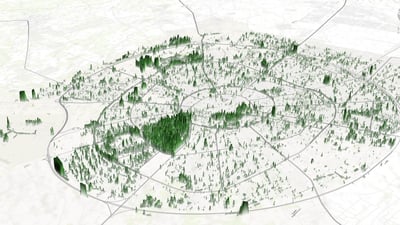 New GIS apps help track foresting and tree density in Kurdistan Region