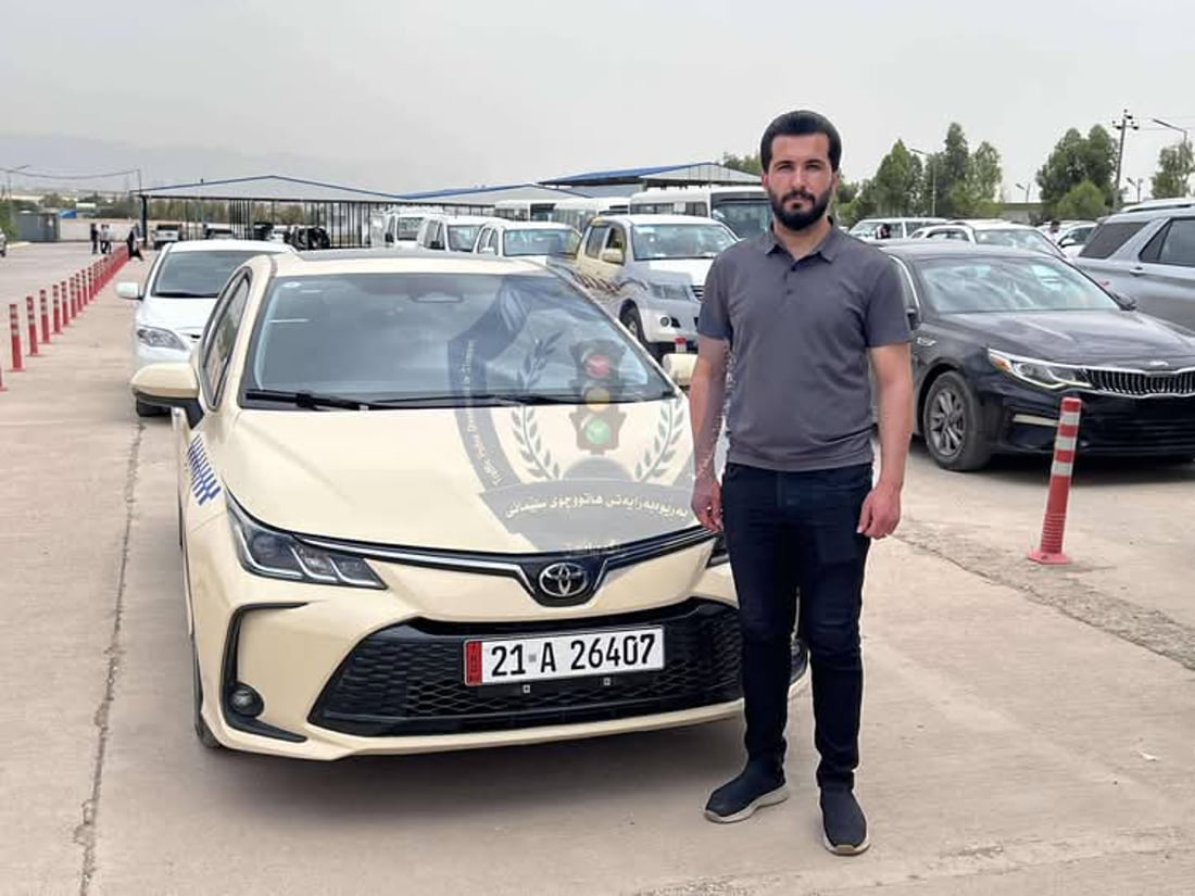 یەکەم ئۆتۆمبێلی هایبرید لە سلێمانی کرا بە تاکسی