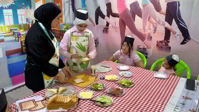 Summer camp in Kout Al-Hajjaj combines swimming, crafts, and character-building for kids