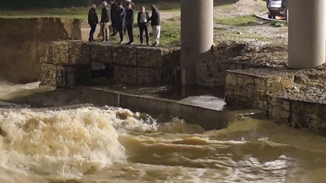 چەمى قلیاسان هاژەى دێت؛ هاوڵاتیان بۆ وێنەگرتن چوونەتە سەیرى