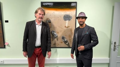 پێڵاوى به‌جێماوى ئاواره‌ ئێزدییه‌كان له‌ پێشانگایه‌ك نمایش كران