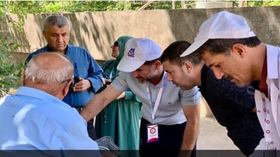 Roving health teams in Halabja extend service to rural areas