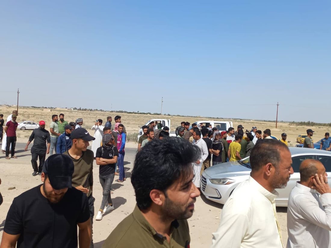 صور: تظاهرة غاضبة في الحر.. أهالي الشريعة والأنوار بلا ماء منذ شهرين