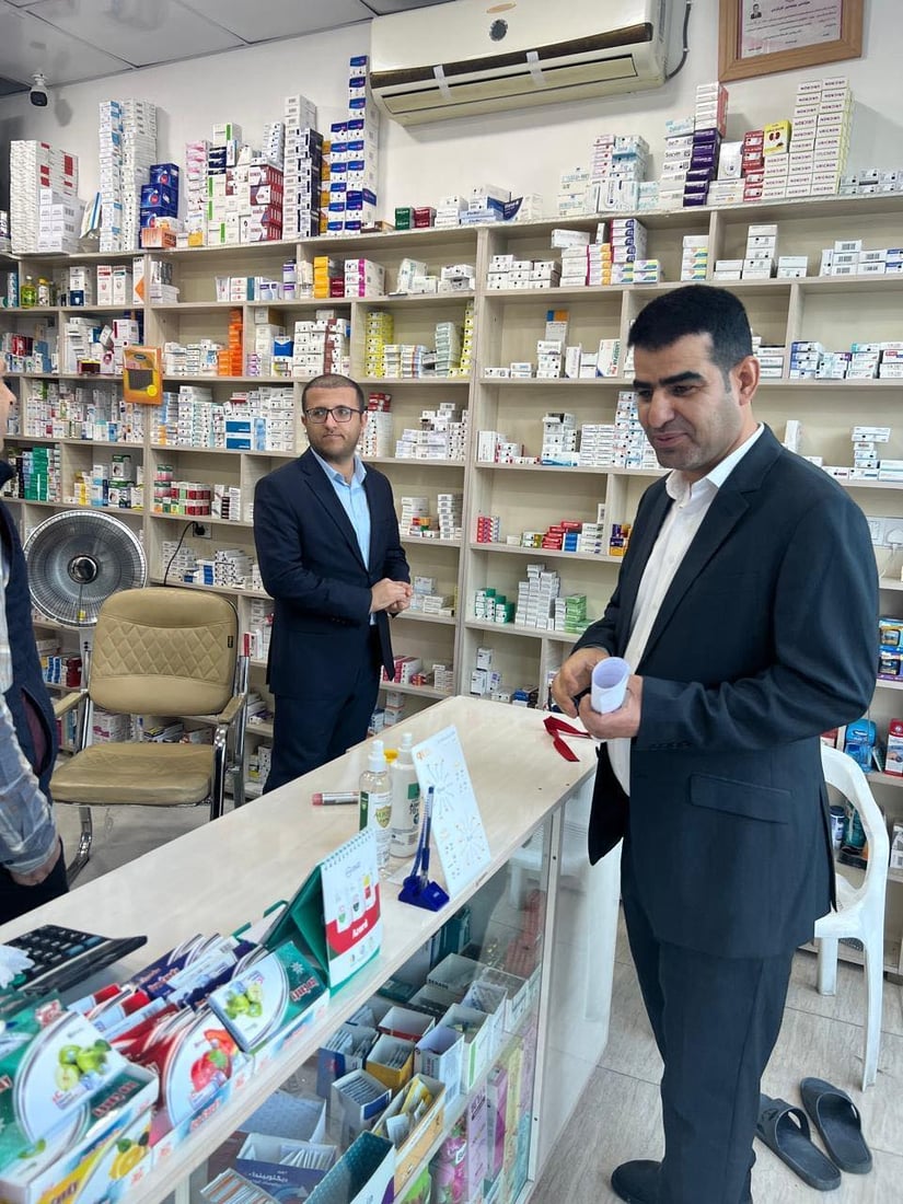 لە رەواندز هیچ دەرمانێکی قاچاغ و بێ ستیکەرمان بەدی نەکرد