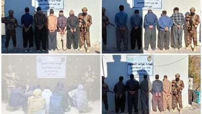 اعتقال 38 متسللاً حاولوا اجتياز الحدود العراقية في البصرة ونينوى والسليمانية