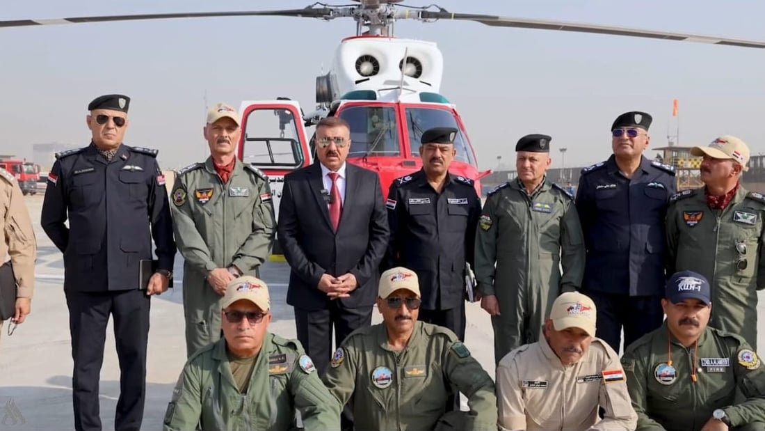 Iraq receives firefighting helicopters from South Korea in boost for emergency response