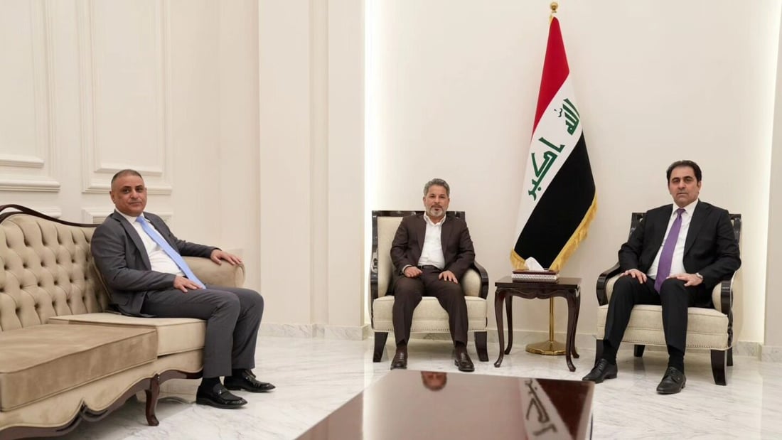 المندلاوي يبحث مع شبل الزيدي والمياحي ملامح المرحلة المقبلة