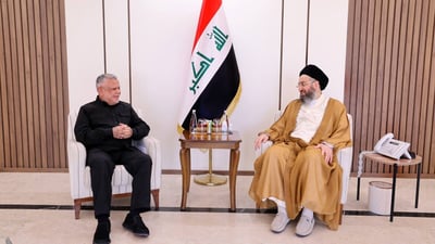 الحكيم والعامري يدعوان الدول الإسلامية لوقف الهجوم الإسرائيلي على إيران
