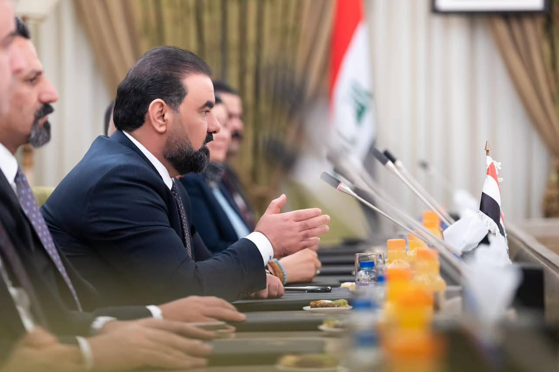الحلبوسي يريد أنبوب البصرة وكهرباء الأردن: أخبر مجلس الأعيان بعد لقاء الملك