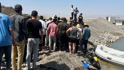 کرێکارێکی گەنج کەوتە زێی گەورە و خنکا