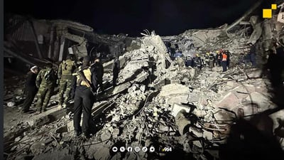 Videos of the Iranian attack on Erbil