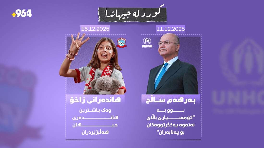 لە نەتەوە یەکگرتووەکانەوە بۆ فیفا؛ کورد سنوورەکان دەبەزێنێت