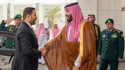 بيان سعودي في ختام زيارة الزيدي.. تعهد بعدم استخدام الأراضي العراقية ضد الرياض