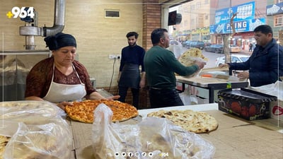 42 ساڵە بە نانکردن نان پەیدا دەکات