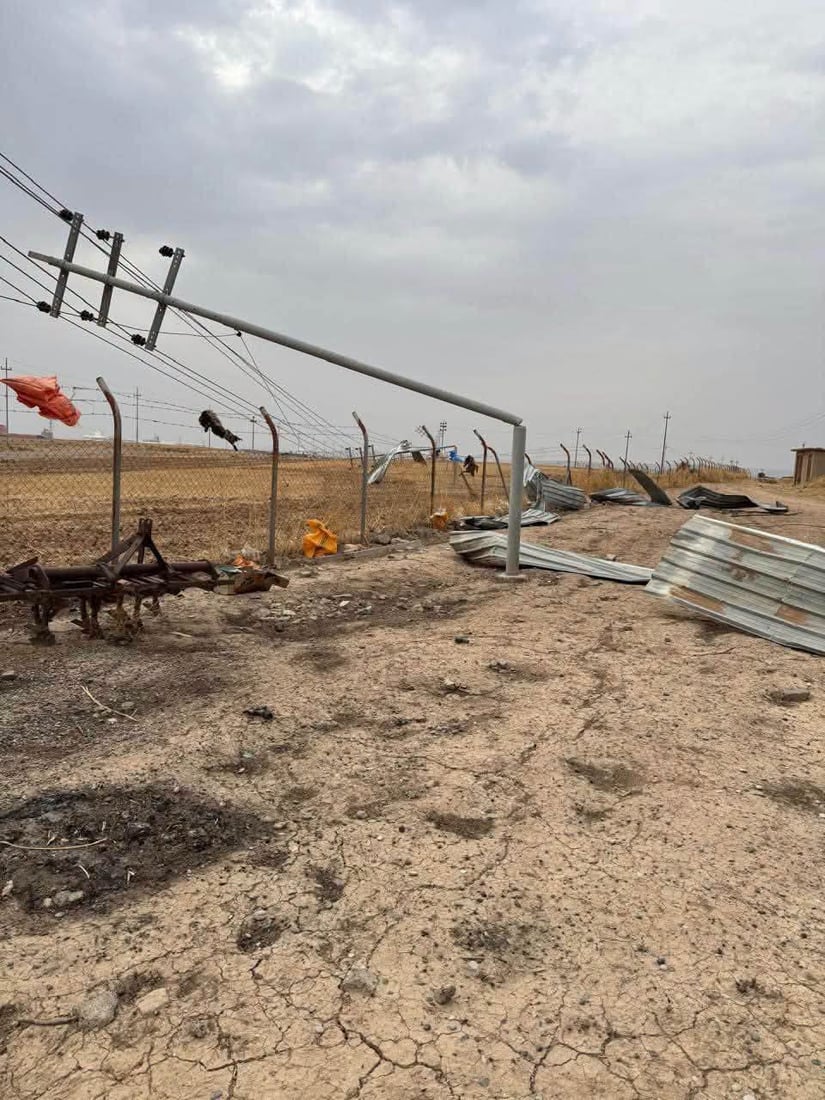 باوبارانى شەوى رابردوو چەندین ستوونى خست