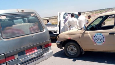 شجار إثر حادث سير يقطع جسر “خان ضاري” لنحو ساعة