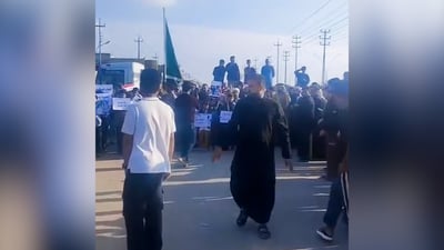 شيوخ شمال البصرة ينضمون لحراك الشرش بعد تعرض المتظاهرين للقمع