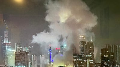 100 صاروخ في سماء تل أبيب الآن.. إيران تعلن بدء “الرد الساحق” (فيديو)