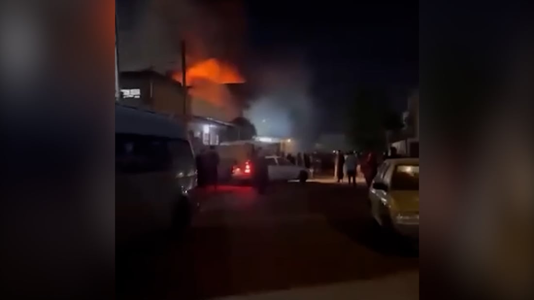 فيديو: مسيرة تسقط على منزل في بغداد عقب التصدي لها وإصابة امرأة