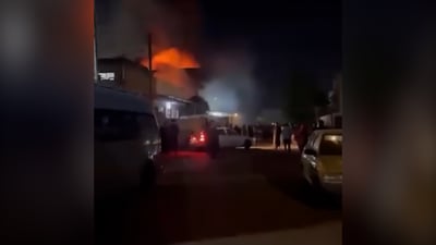 فيديو: مسيرة تسقط على منزل في بغداد عقب التصدي لها وإصابة امرأة