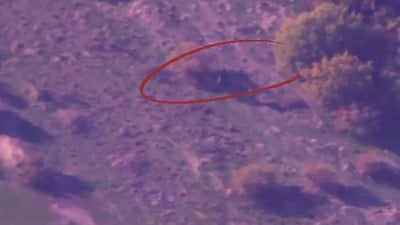 فيديو: F-16 تدمر مضافة إرهابية في وادي الخاصة
