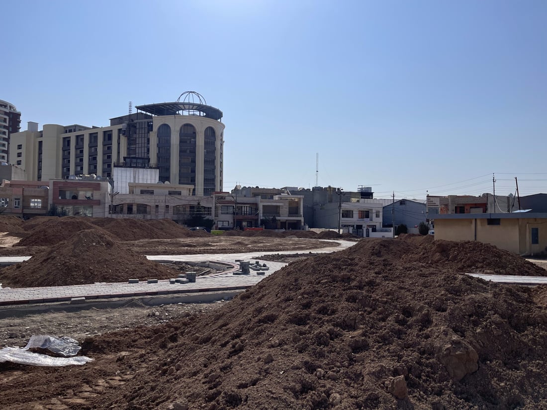 چینییەکان لەسەر شێوازی خۆیان پارکێک دروستدەکەن