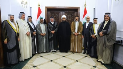 بعد حادثة سقوط “العقال” في المنطقة الخضراء.. قيس الخزعلي يدافع عن الفلاحين