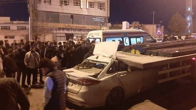 خۆی کرد بە ژێر بارهەڵگرێکدا و گیانی لەدەست دا