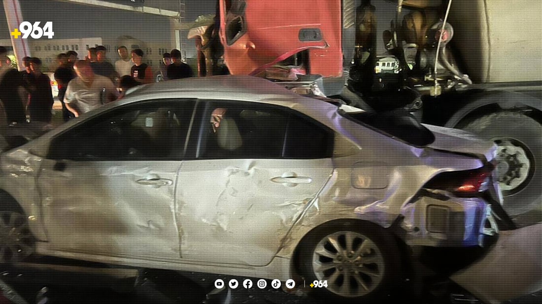 لە رووداوەکەی دوێنێ شەوی هەولێر 21 ئۆتۆمبێل زیانی بەرکەوتووە