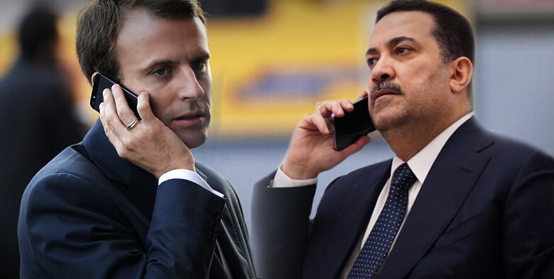 ماكرون يشكر السوداني على الالتزام بكشف ملابسات مقتل ضابط فرنسي