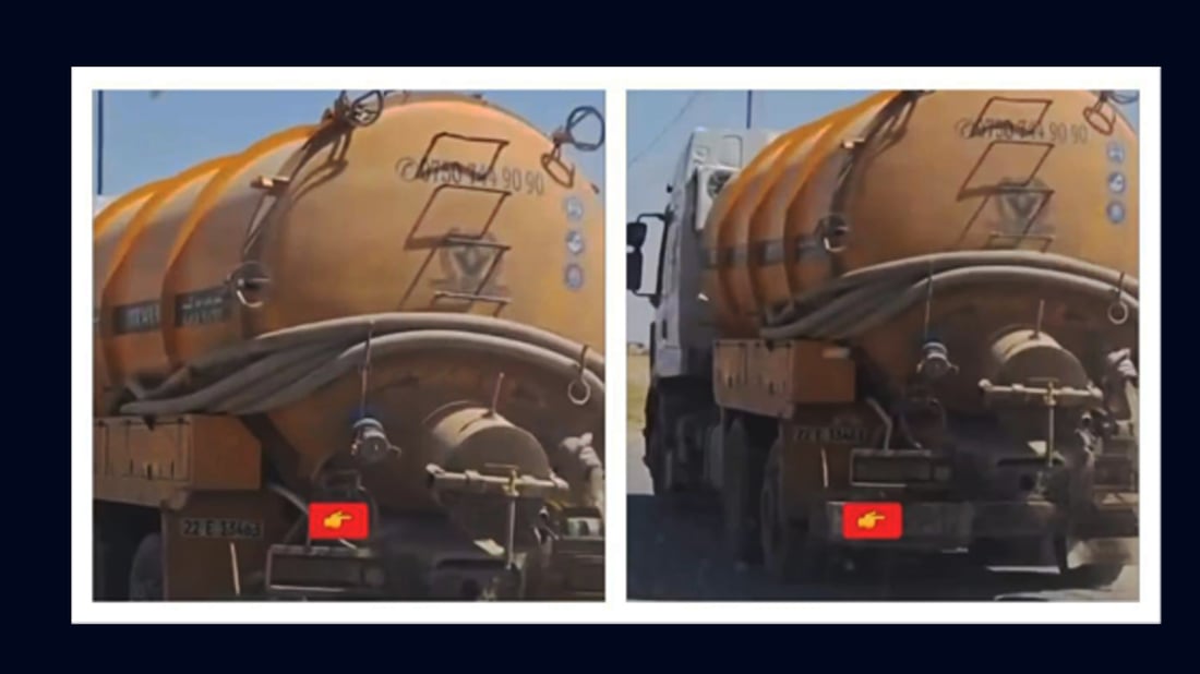 لەهەولێر خاوەن تانکەرێک سزادرا چونکە ئاوی قوڕسی لە شەقامەکان رشتبوو