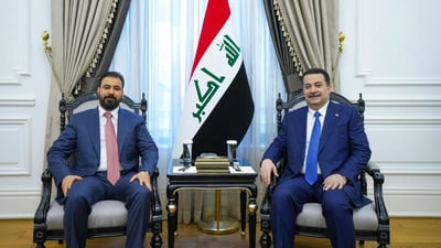 Sudani meets al-Zaidi, pledges peaceful transfer of power