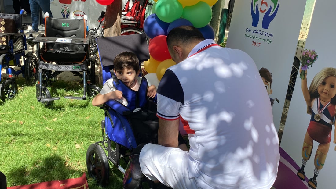 ئەمڕۆ لە هەڵەبجە جەژنی منداڵانی خاوەن پێداویستی تایبەت بوو