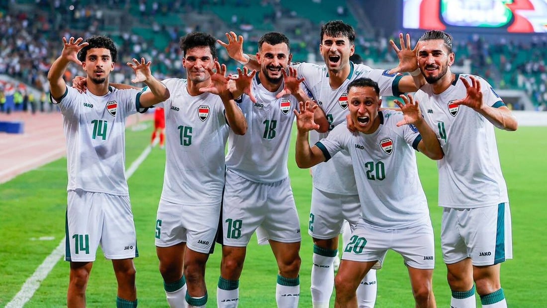 Iraqi national soccer team heads to Kuwait for World Cup qualifier